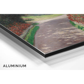 Le chemin dans le jardin - Gustave Caillebotte | Reproduction Tableau Décoration murale affiche copie