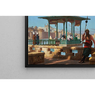 Le harem dans le kiosque - Jean-Léon Gérôme | Reproduction Tableau Décoration murale affiche copie