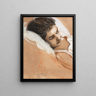 Leo Putz - Schlafendes Mdchen.webp