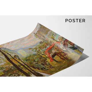 Les chiffonniers ou Le retour des halles - Pierre Bonnard | Reproduction Tableau Décoration murale affiche copie