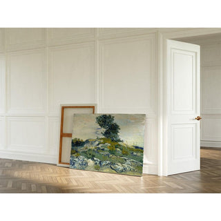 Les rochers - Vincent van Gogh | Reproduction Tableau Décoration murale affiche copie