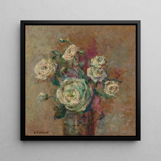 Les roses blanches - Édouard Vuillard