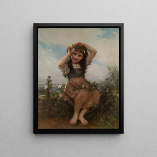 LonJeanBasile Perrault - A Crown of Wildflowers.webp