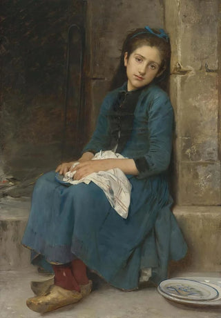 LonJeanBasile Perrault - Pensive Girl Innocence.webp