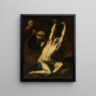Luca Giordano - Saint Sebastian tended by Saint Irene.webp