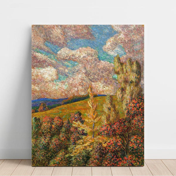 Reproduktion des Gemäldes Landschaft - Konrad Mägi