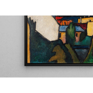 Maisons - Alexander Kanoldt | Reproduction Tableau Décoration murale affiche copie