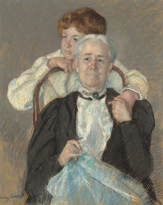 Mary Cassatt - Portrait Of Mrs Cyrus J Lawrence With Her Grandson R Lawrence Oakley.webp