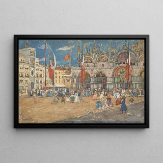 Maurice Prendergast - Piazza San Marco.webp
