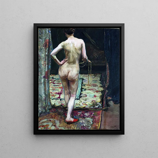Max Slevogt - Female Nude from the Back.webp