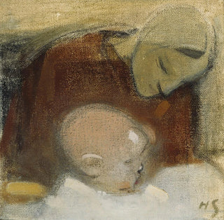 Mère et enfant - Helene Schjerfbeck