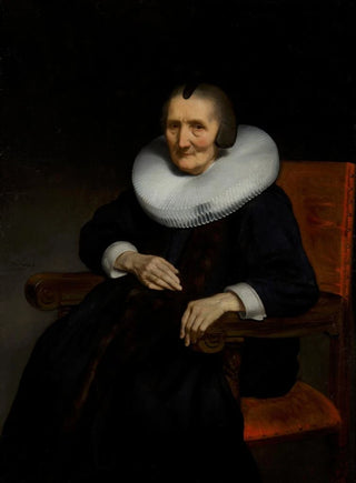 Nicolaes Maes - Portrait of Margaretha de Geer 15831672.webp