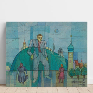 Nostalgie - Karl Wiener | Reproduction Tableau Décoration murale affiche copie