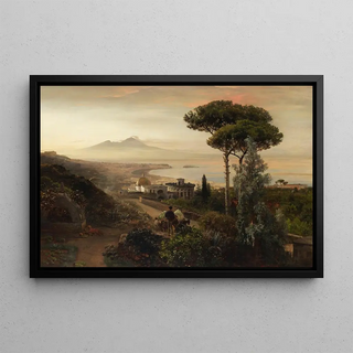 Oswald Achenbach - Blick auf den Vesuv.webp