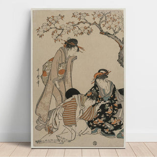 Parodie d'une scène de carrosse impérial - Kitagawa Utamaro | Reproduction Tableau Décoration murale affiche copie