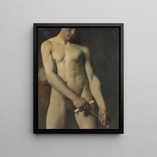 PascalAdolpheJean DagnanBouveret - Nude Study of a Man.webp