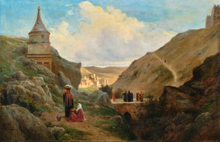 Paul Chardin - Jerusalem Kidron Valley with the Tomb of Absalom.webp
