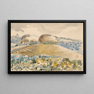 Paul Nash - Landscape of the Wittenham Clumps.webp