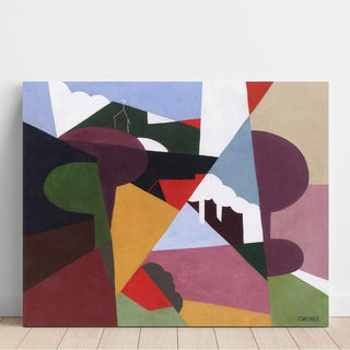 Paysage, La Ciotat - Georges Valmier | Reproduction Tableau Décoration murale affiche copie