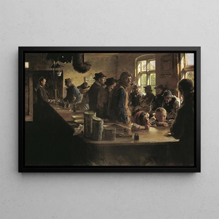 Peder Severin Kryer - At the grocery store when there is no fishing.webp