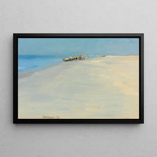 Peder Severin Kryer - Fishermen On The Beach At Skagen.webp