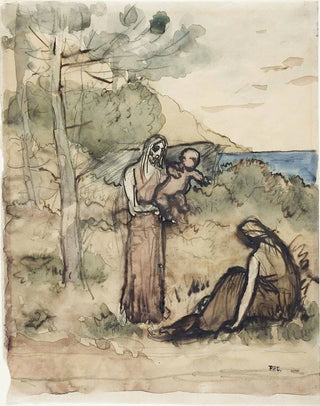 Pierre Puvis de Chavannes - Fishermans Family.webp
