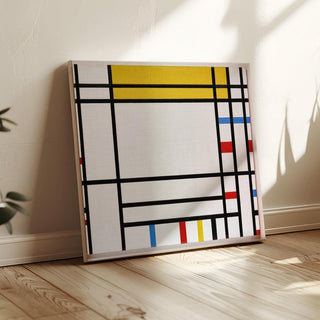 Place de la Concorde - Piet Mondrian | Reproduction Tableau Décoration murale affiche copie