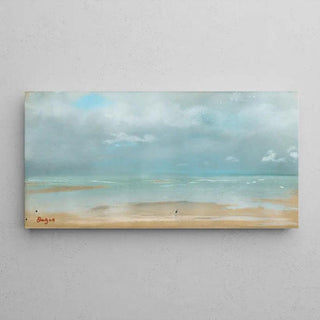 Plage à Marée Basse - Edgar Degas | Reproduction Tableau Décoration murale affiche copie