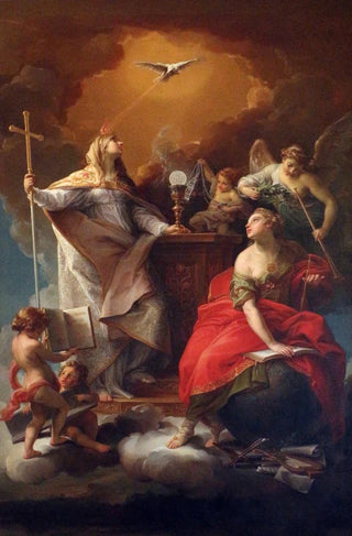 Pompeo Batoni - Allegory Of Religion.webp