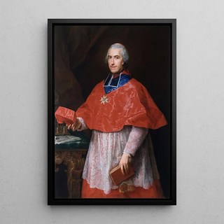 Pompeo Batoni - Portrait of Cardinal JeanFranois Joseph de Rochechouart.webp