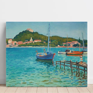 Porquerolles, après-midi d’été - Albert Marquet | Reproduction Tableau Décoration murale affiche copie