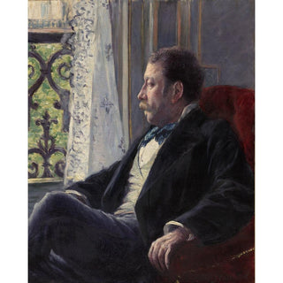 Portrait d'un homme - Gustave Caillebotte | Reproduction Tableau Décoration murale affiche copie
