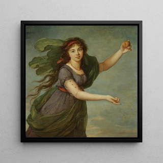 Portrait d'une jeune fille sous les traits d'Atalante - Élisabeth Louise Vigée Le Brun
