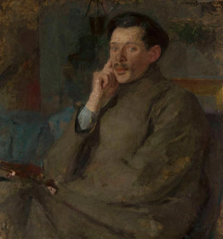 Portrait de Franciszek Mczyski 1874-1947, architecte - Olga Boznanska