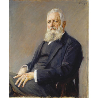 Portrait de Franz Adickes, maire de Francfort - Max Liebermann | Reproduction Tableau Décoration murale affiche copie