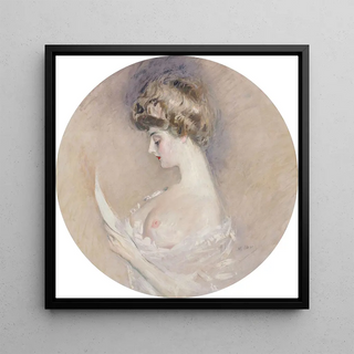 Portrait de Marthe Letellier née Fourton - Paul César Helleu