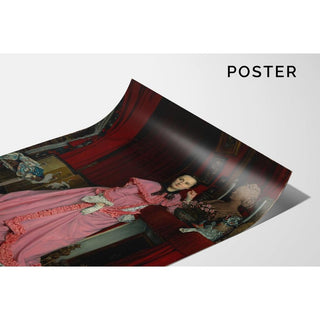 Portrait de la marquise de Miramon, Née Thérèse Feuillant - James Tissot | Reproduction Tableau Décoration murale affiche copie