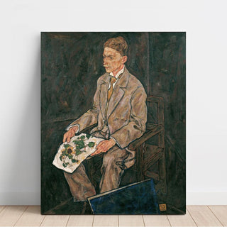 Portrait du Dr. Franz Martin Haberditzl d'Egon Schiele | Reproduction Tableau Décoration murale affiche copie