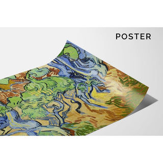 Racines des arbres - Vincent van Gogh | Reproduction Tableau Décoration murale affiche copie