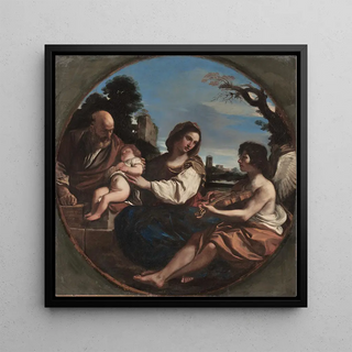 Repos lors de la fuite en Égypte - Guercino