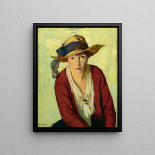 Robert Henri - The Beach Hat.webp