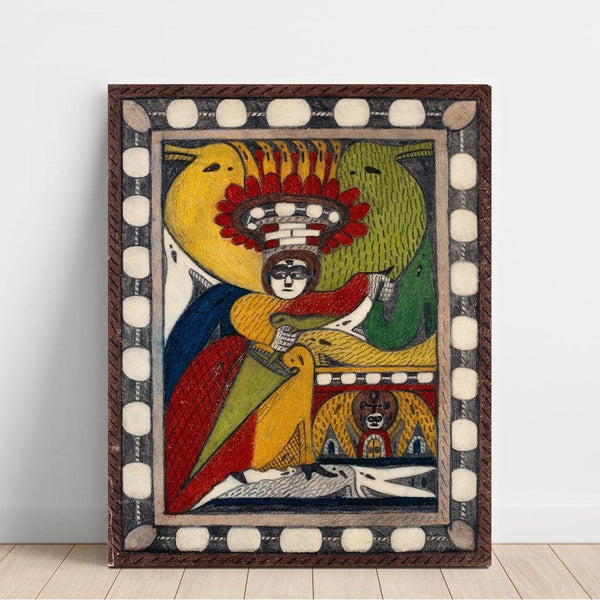 Reproduktion des Gemäldes Saint Adolf Roosali - Adolf Wölfli