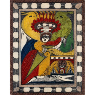 Saint Adolf Roosali - Adolf Wölfli | Reproduction Tableau Décoration murale affiche copie