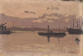 Santiago Rusiol - Sketch of a Port.webp