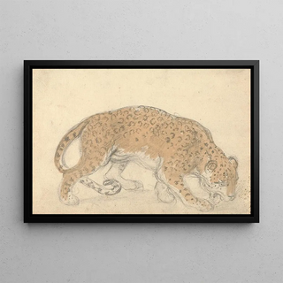 Sawrey Gilpin - Study of a leopard.webp