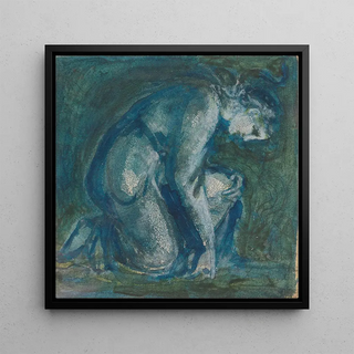 Sir Edward Coley BurneJones - A kneeling figure.webp