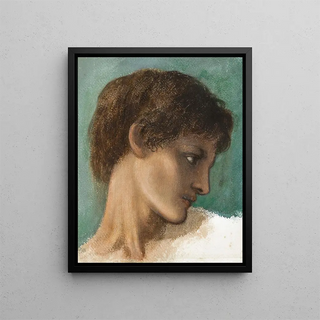 Sir Edward Coley BurneJones - Head of a Young Man.webp