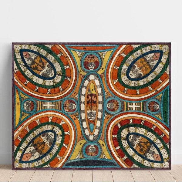 Reproduktion des Gemäldes Skt. Adolf, Ringen Hall - Adolf Wölfli