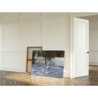 Soleil d'hiver - Edward Theodore Compton | Reproduction Tableau Décoration murale affiche copie