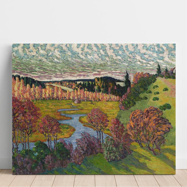 Reproduktion des Gemäldes Herbstlandschaft - Konrad Mägi